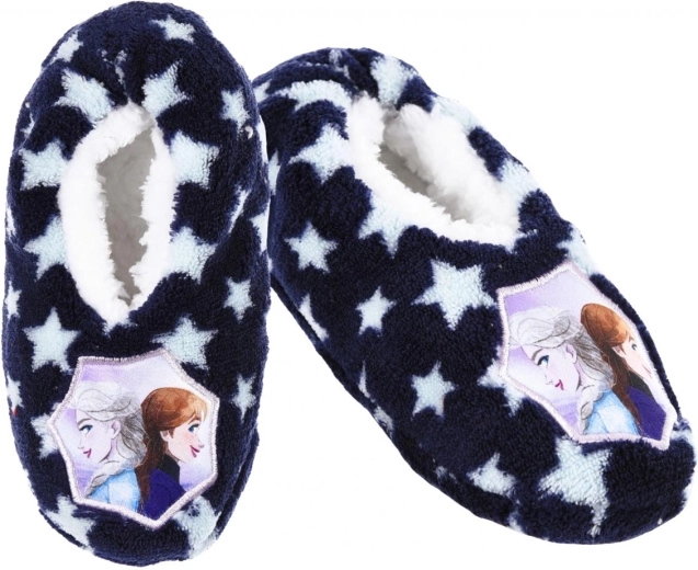 Børnehjemmesko Disney Frozen mørkeblå
