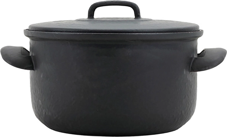 Emaljeret gryde med låg 18 cm, 2,2 l BSE