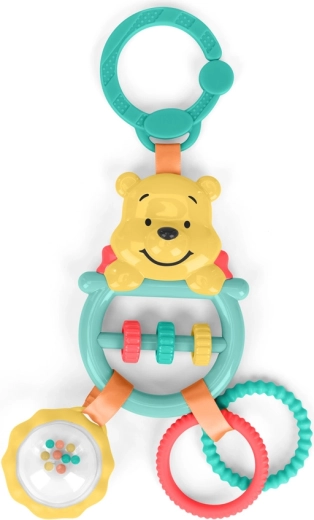 Bright Starts rangle og bidering på C-ring Winnie the Pooh Busy Bear
