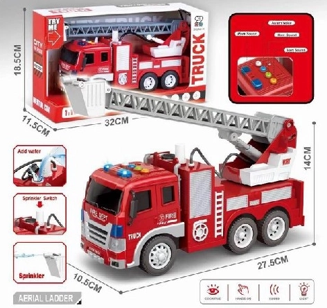Brandbil med 1:16 drivlinje