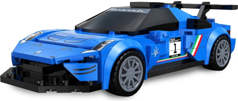 Byggesæt CaDA Maserati GT2 i skala 1:24, blå