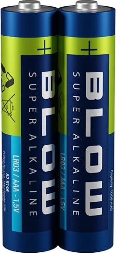 BLOW super alkaliske batterier AAA (LR3) - 2 stk