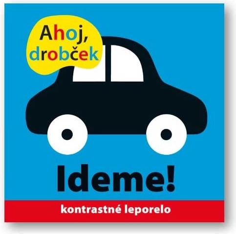 Hej lille én, lad os gå! kontrastbog