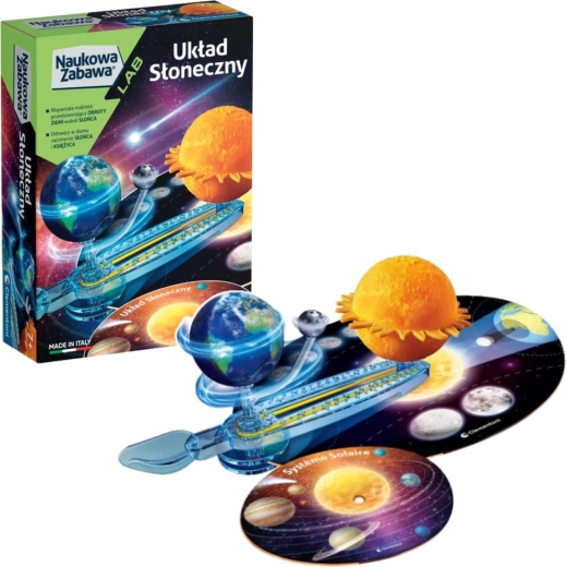 Clementoni solsystem – pædagogisk model af solsystemet