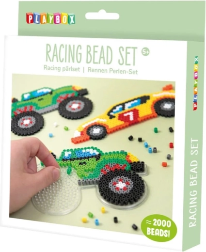 Playbox strygeperler sæt Biler 2000 stk.