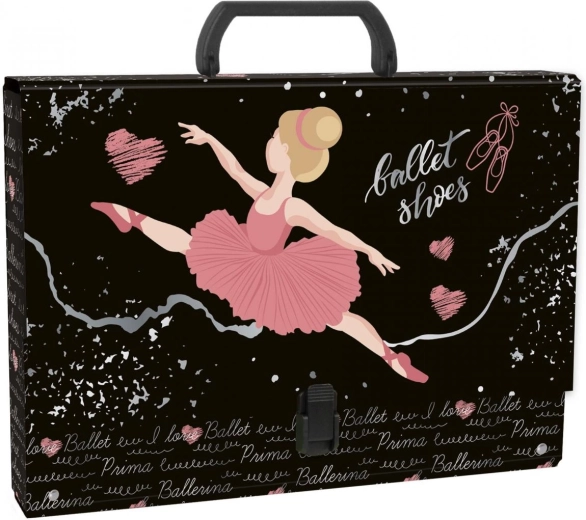 Derform kuffert ballerina - 1 stk.