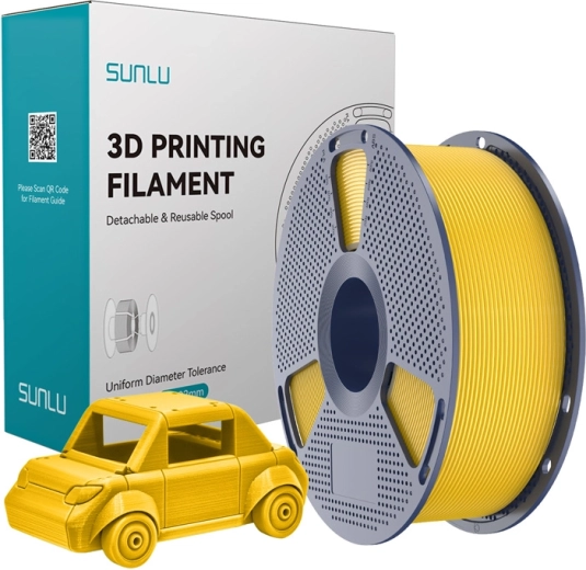 Filament Sunlu PETG klar gul