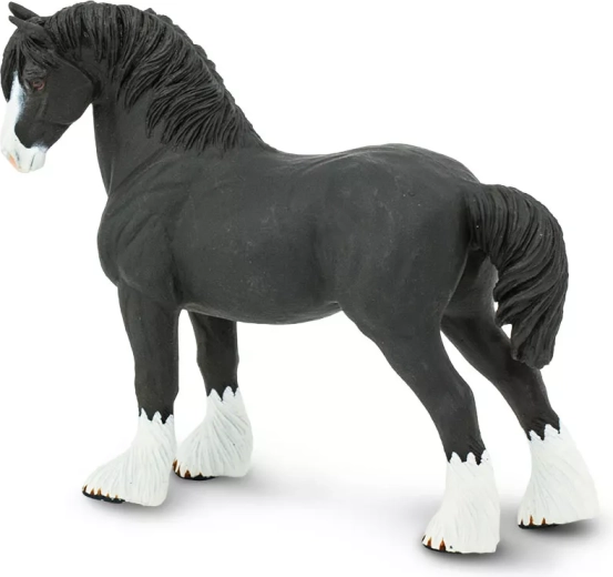 Safari Ltd. shire-hingst – hestefigur
