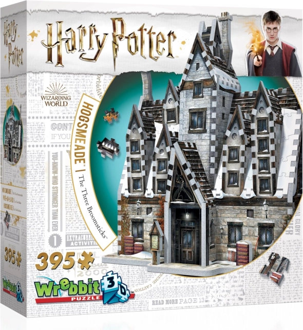 WREBBIT 3D-puslespil HARRY POTTER: De Tre Kosteskaft – 395 brikker