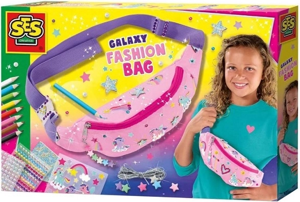 Ses Galaxy kreativ bæltetaske til at dekorere