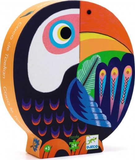 DJECO Puzzle Tukan Coco 24 brikker