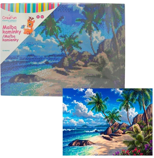 Diamantmaling Skibbruden 30 × 40 cm