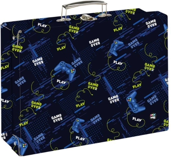 Kuffert A4 OXY NEXT Gamer – lamineret børnekuffert med håndtag