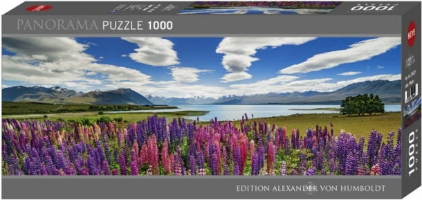 Panoramisk puslespil 1000 brikker – Lake Tekapo