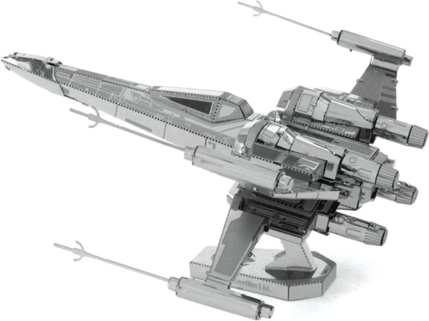Metal 3D-model STAR WARS: Poe Damerons X‑Wing Fighter