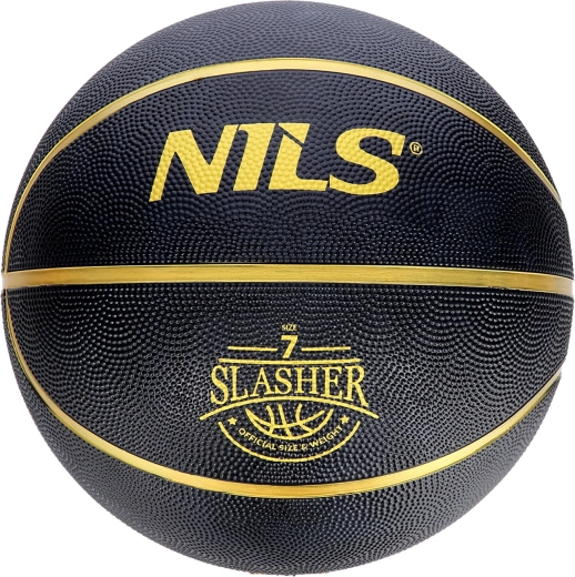 Basketbold NILS Slasher størrelse 7 sort