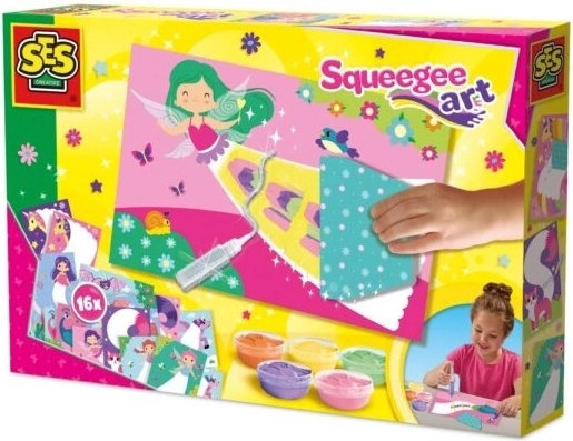 SES Creative squeegee art kreativt sæt
