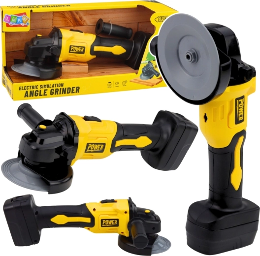Børne-vinkelsliber med lyd – gul