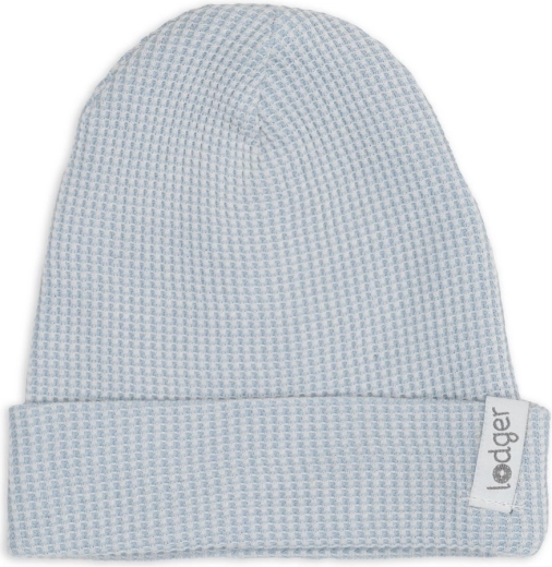 Lodger bomuldsbeanie ciumbelle blue fogg 0–6 måneder