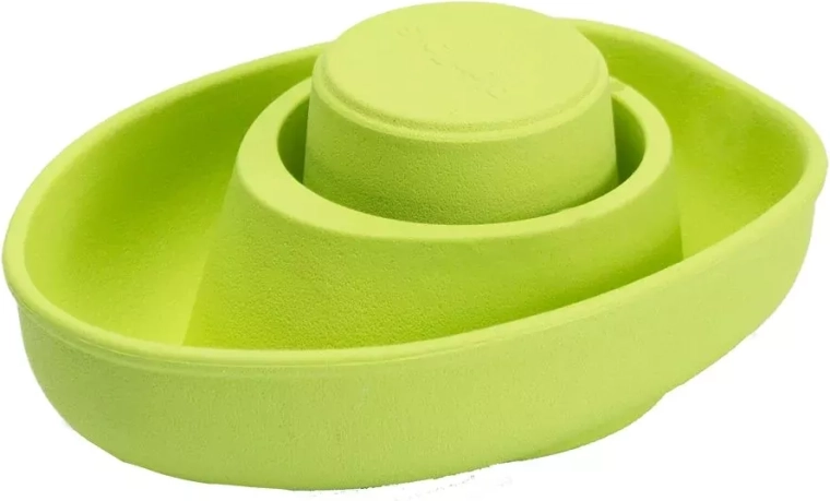 Grøn gummibåd PlanToys - 1 stk.