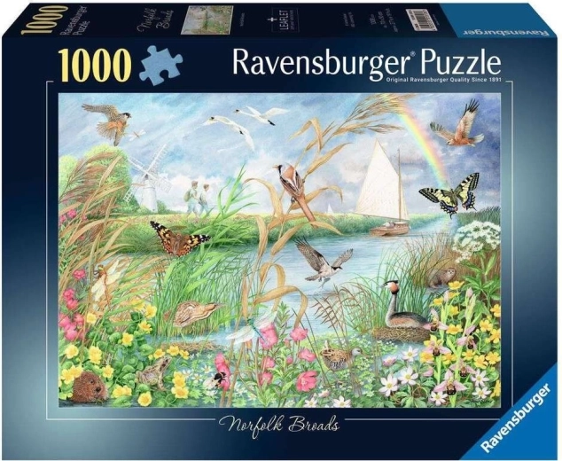 Ravensburger puslespil Norfolk-søen 1000 brikker
