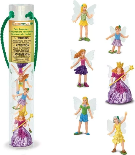 Safari Ltd. designertube med figurer af eventyrfeer