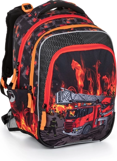Bagmaster Beta skoletaske – brandmænd