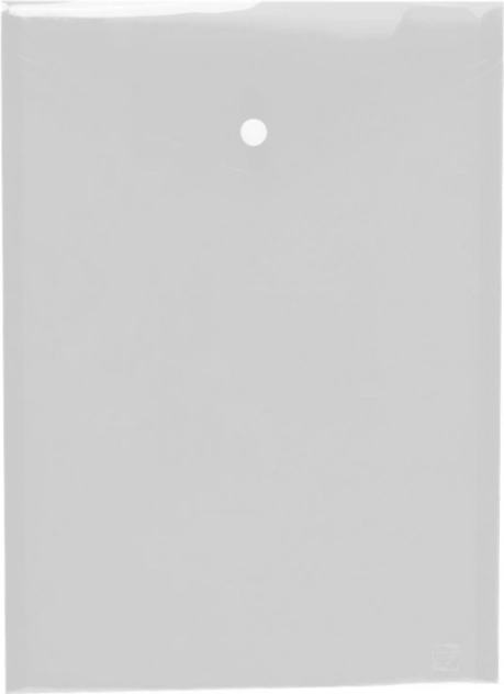 Dokumentmappe med trykknap A4 stående Opaline klar