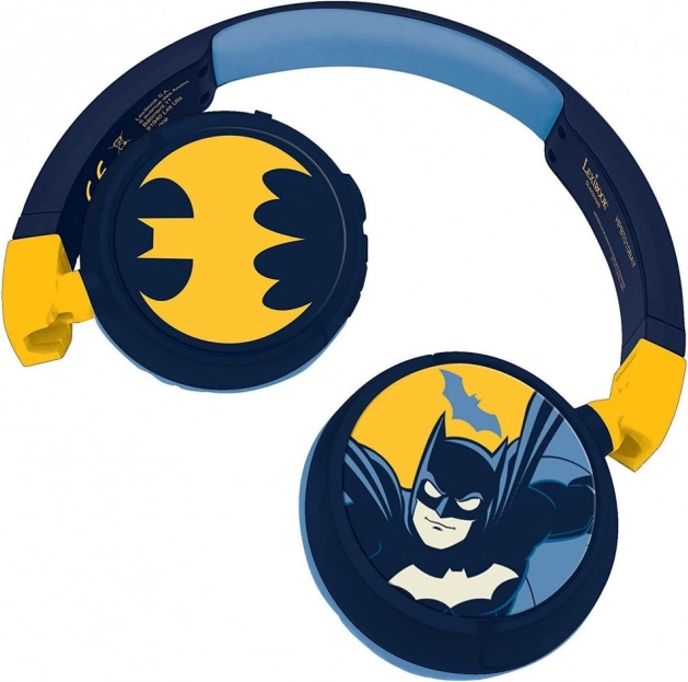 Trådløse foldbare Batman-hovedtelefoner