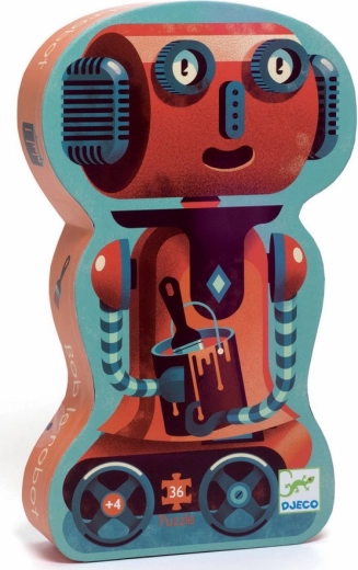 Puslespil Robot 36 dele DJECO