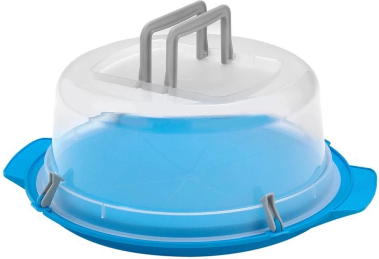 Plastbakke til kage med låg HEIDRUN 40 cm