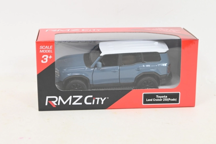Toyota Land Cruiser – metalmodel i blå