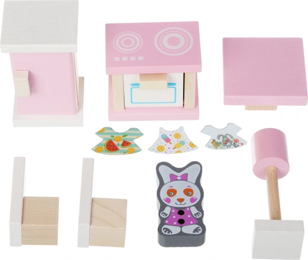Træmøbler til dukker Køkken fra Cubika