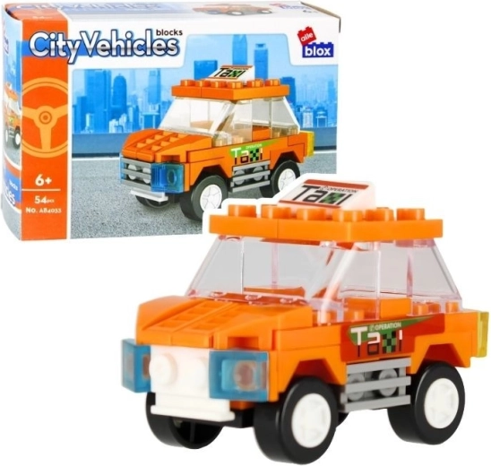 Byggesæt Alleblox City taxi - 1 stk.