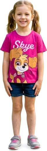 Pige-T-shirt med Paw Patrol – Skye