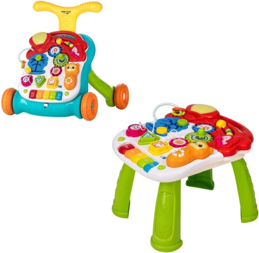 Freeon free2play gåvogn og aktivitetsbord 2-i-1 walk & play