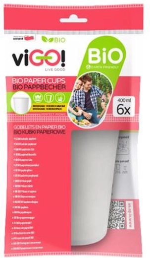Bio papkrus 400 ml VIGO, 6 stk