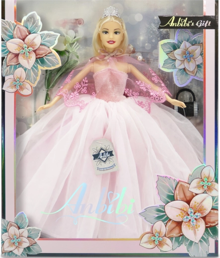 Anbibi blomsterdukke Danuška 28 cm