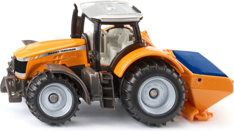 Siku traktor MASSEY FERGUSON med saltspreder – blister