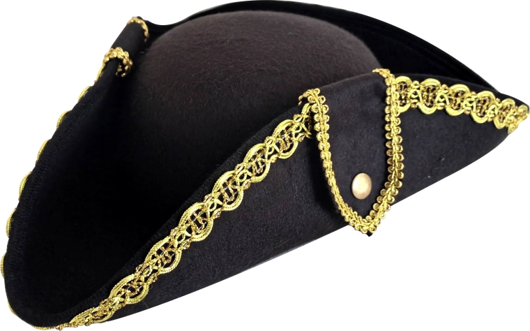 Pirat-hat - 1 stk.