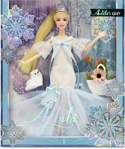 Anbibi blomsterdukke Kačenka 28 cm