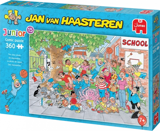 Jumbo puslespil Jan van Haasteren Junior: Klassefoto 360 brikker