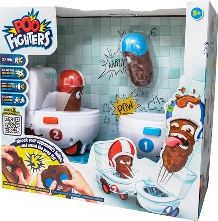 Poo Fighters – fjernstyret toiletkamp