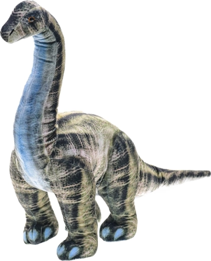 Plysdinosaur Brontosaurus 55 cm – stående dinosaur til børn fra nyfødt