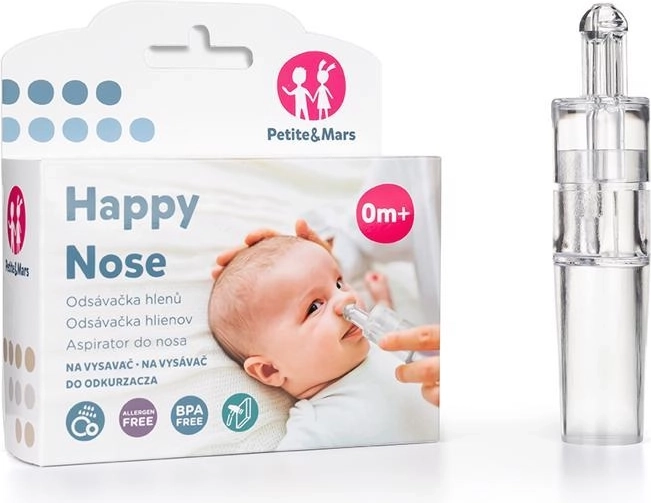 Næsesuger til støvsuger PETITE & MARS Happy Nose 0 m+