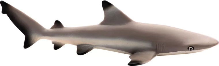 Safari Ltd. sorttippet revhaj - 1 stk.