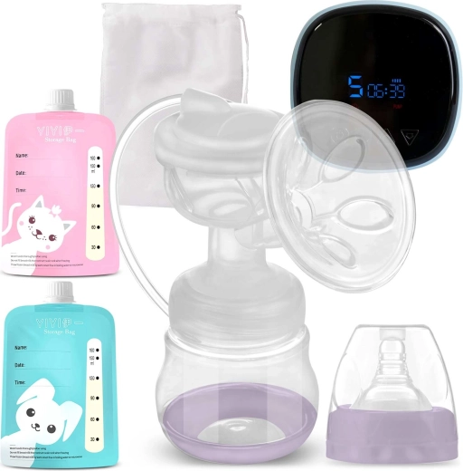 Elektrisk to-faset brystpumpe til modermælk Berdsen