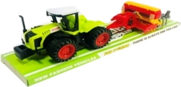 Traktor med såmaskine til børn Schemat
