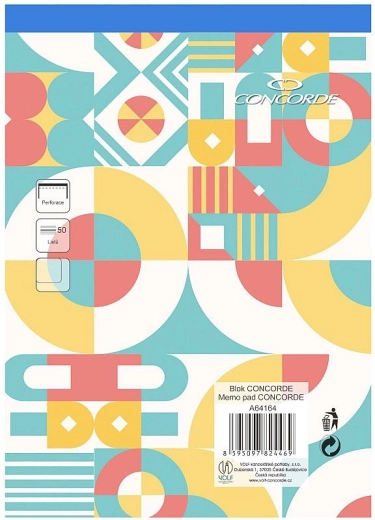 Blok CONCORDE A5 blank, 50 ark