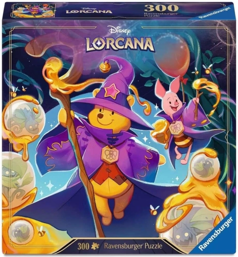 Ravensburger puslespil Disney Lorcana: Peter Plys og Grisling 300 brikker